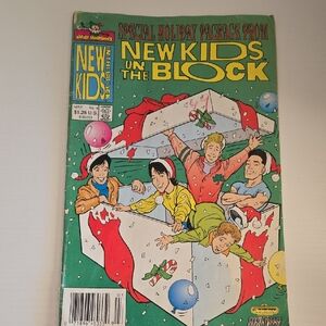 New Kids on the Block Holiday Comic Book